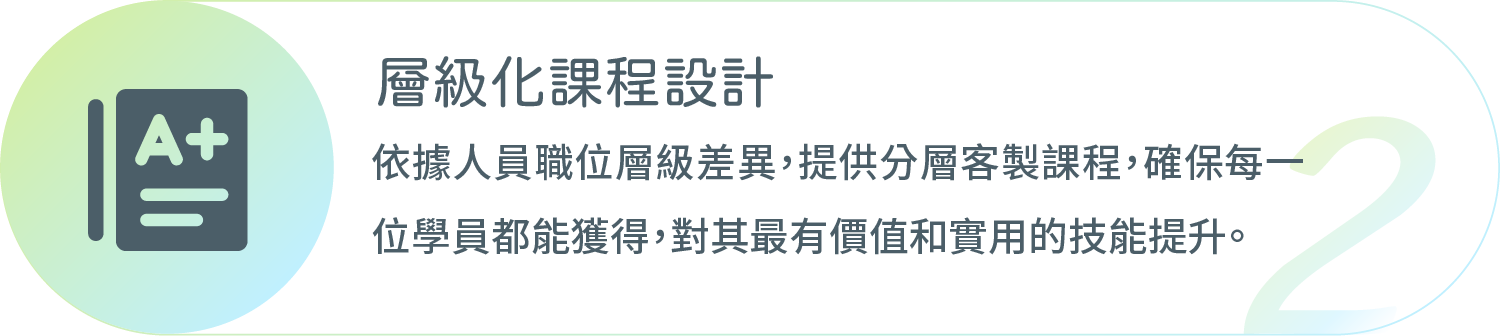 采江互動科技_層級化課程設計